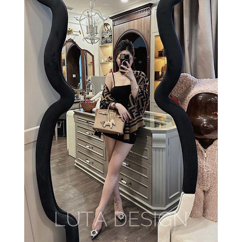 Khăn Choàng F.EN.DI Di..Or Cao Cấp Nhiều Kích Thước - Hàng QC L1