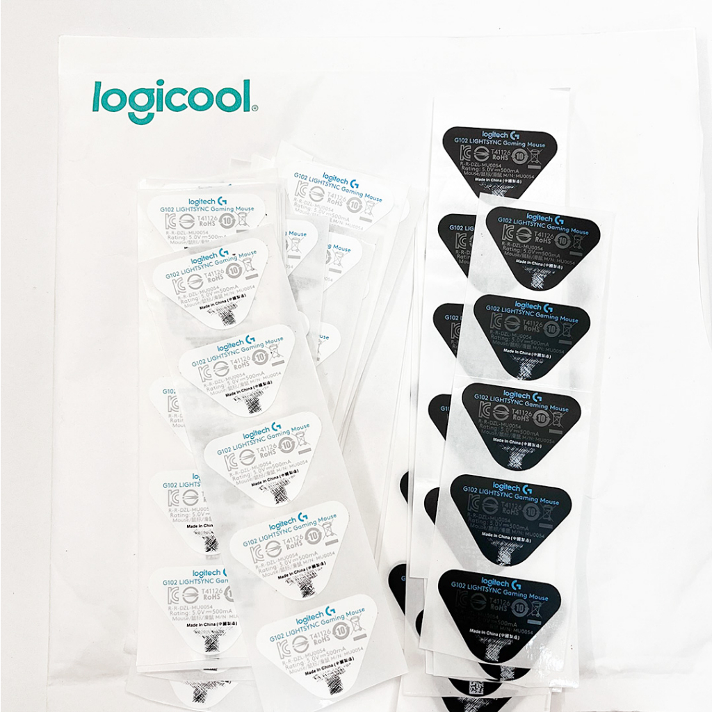 Tem Decal Nhãn Dãn Logitech G102