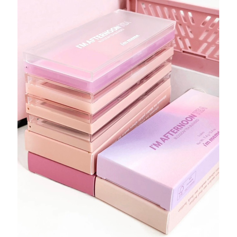 Bảng Phấn Má 3 Màu I'm Meme I'm Afternoon Tea Blusher Palette