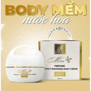 Kem Body Mềm Nước Hoa Acosmetics, 250g, Giúp da trắng sáng