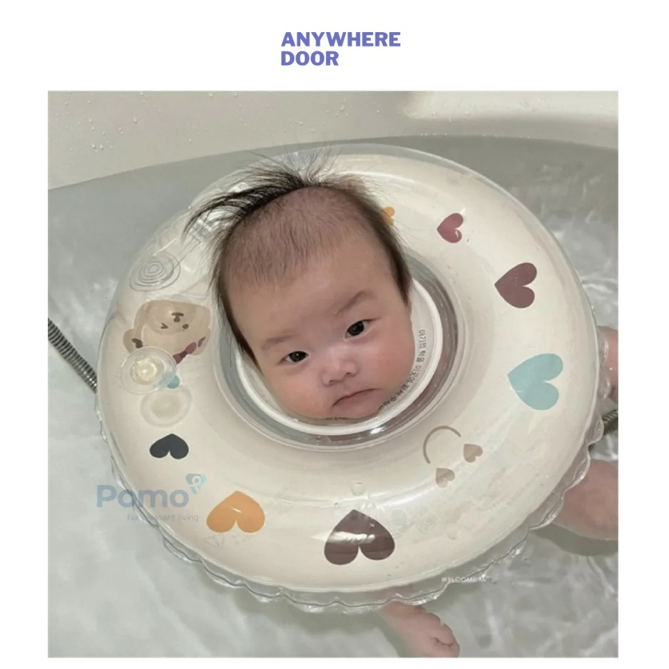 Phao cổ kèm bơm Pomo cho bé