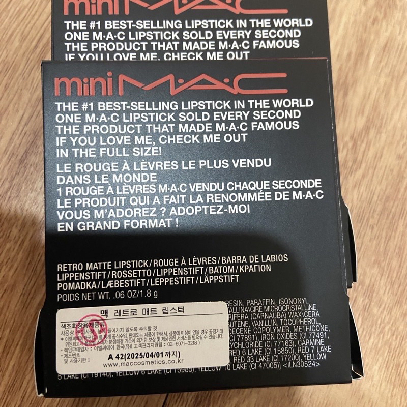 Thanh Lý Son M.A.C Matte Lipstick 1.8g