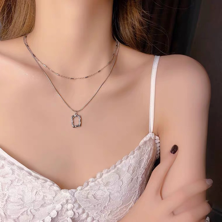 Dây chuyền bạc nữ Tyche Beauty chốt khóa cao cấp trẻ trung phù hợp đeo đi học, đi chơi,đi làm TYCHE JEWELRY