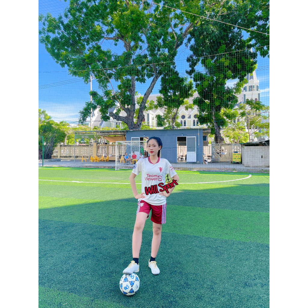 "SALE TẾT " ÁO BÓNG ĐÁ CLB MANU KEM HOT 2024 - BỘ QUẦN ÁO BÓNG ĐÁ CLB MU KEM MẪU THẬT 2024