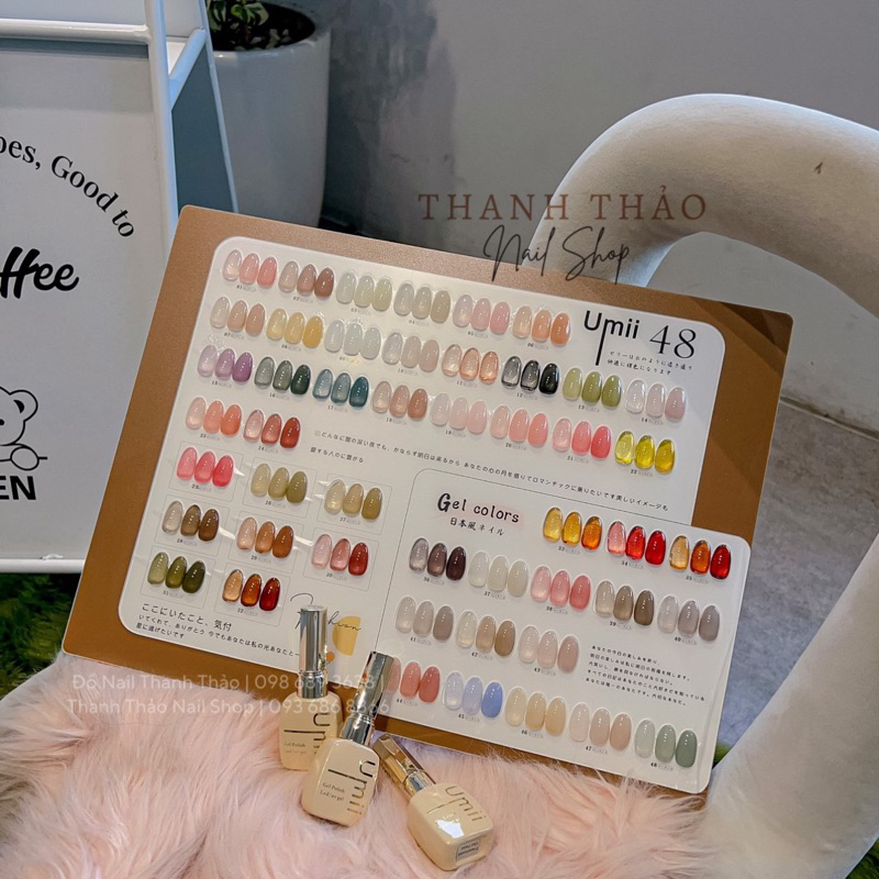Sơn gel Thạch Umii lẻ màu