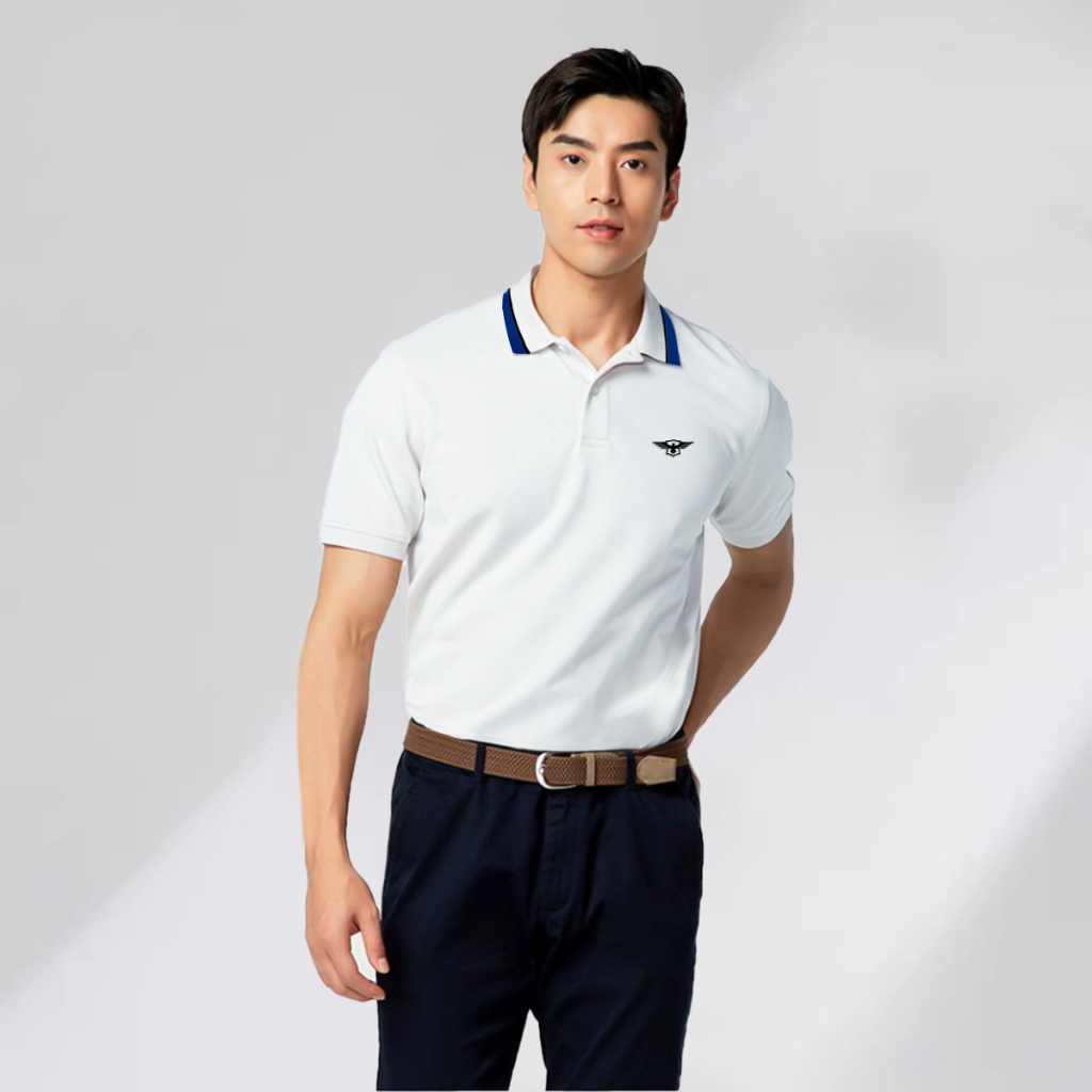 Áo Polo nam cao cấp cổ bẻ  Polo Sane Green SIXMEN vải cá sấu cotton CVC Thoáng mát, Thanh lịch