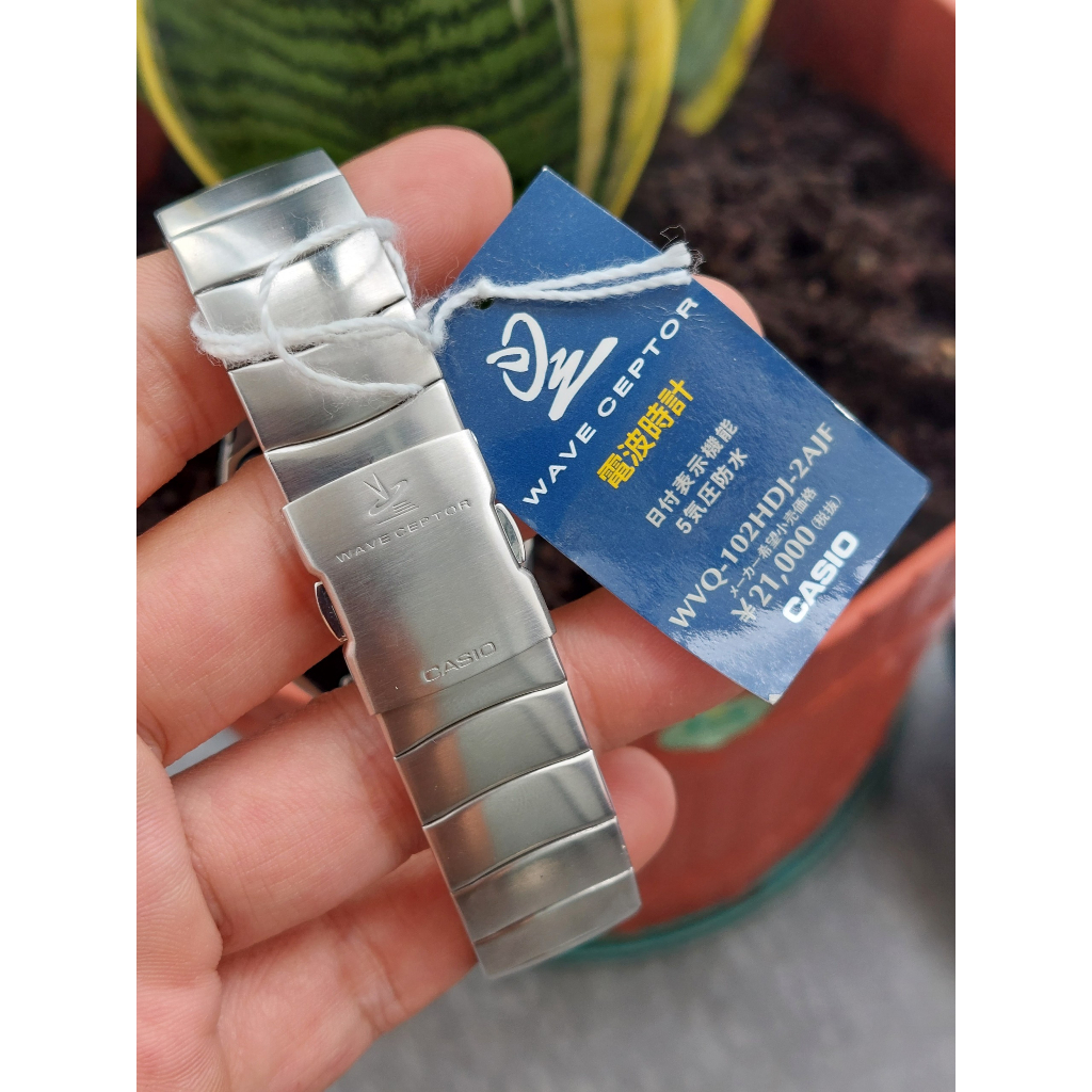 Đồng hồ nam Casio mặt xanh ánh kim hàng Nhật chạy pin