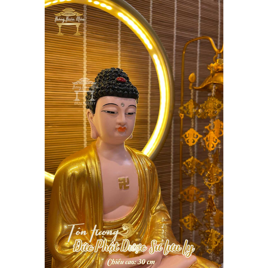 Tôn tượng Tam Thế Phật - 30cm
