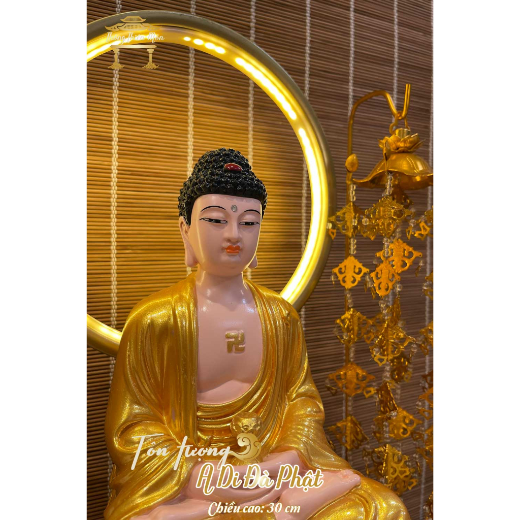 Tôn tượng Tam Thế Phật - 30cm
