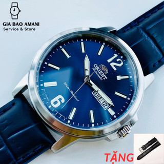 Đồng hồ nam orient automatic dial blue ra-aa0c05l19b chính hãng tặng dây da cao cấp