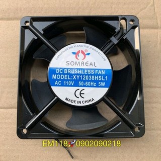 Em118 - quạt 110v 120x120x38 mm - quạt tủ điện