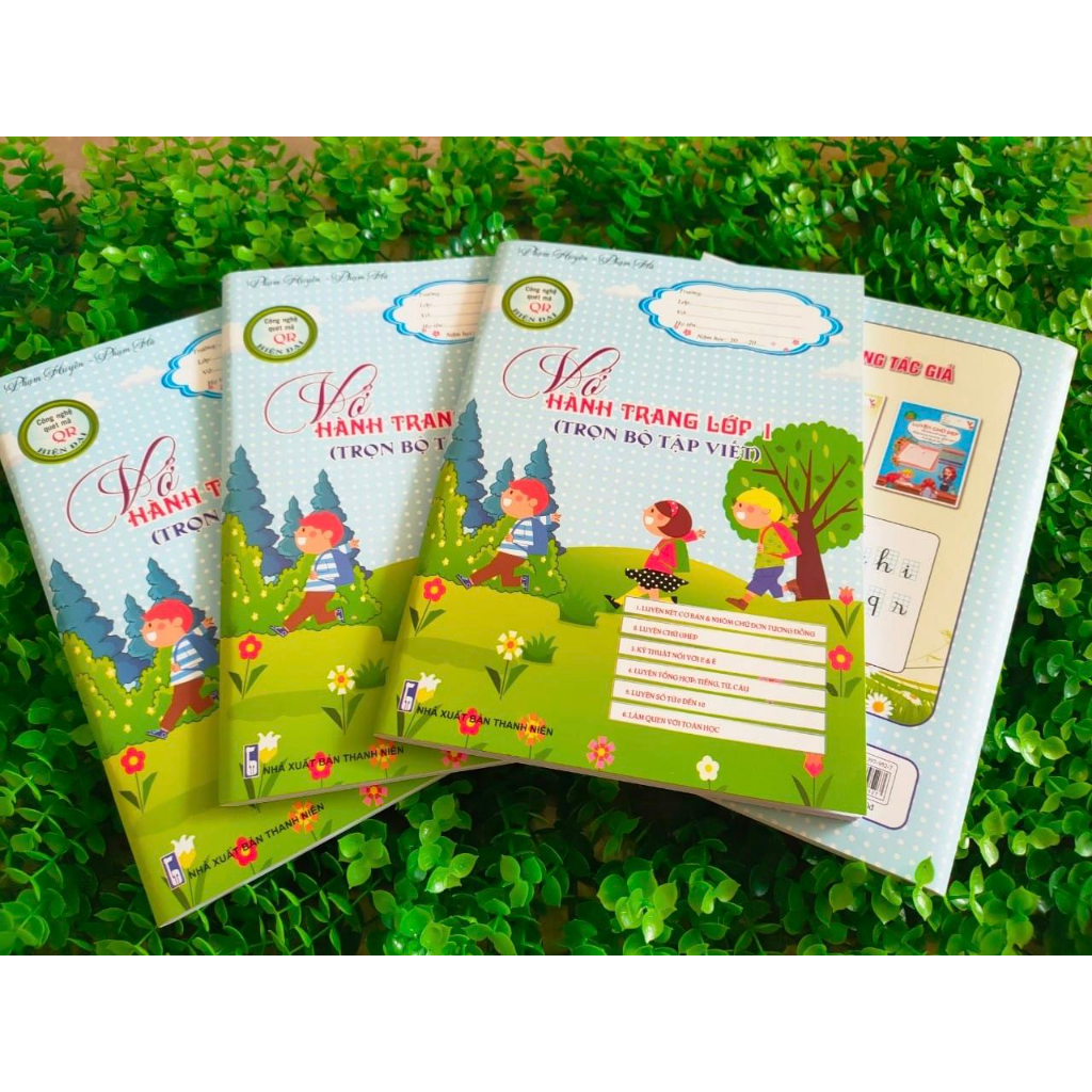 Vở hành trang cho bé vào lớp 1 - Tổng hợp vở cho bé vào lớp 1