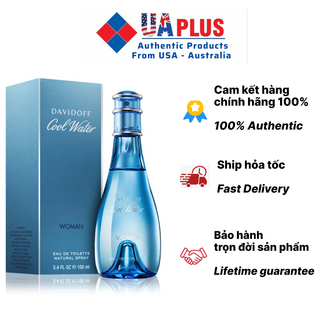 Nước hoa nữ Davidoff Cool Water Woman 100ml