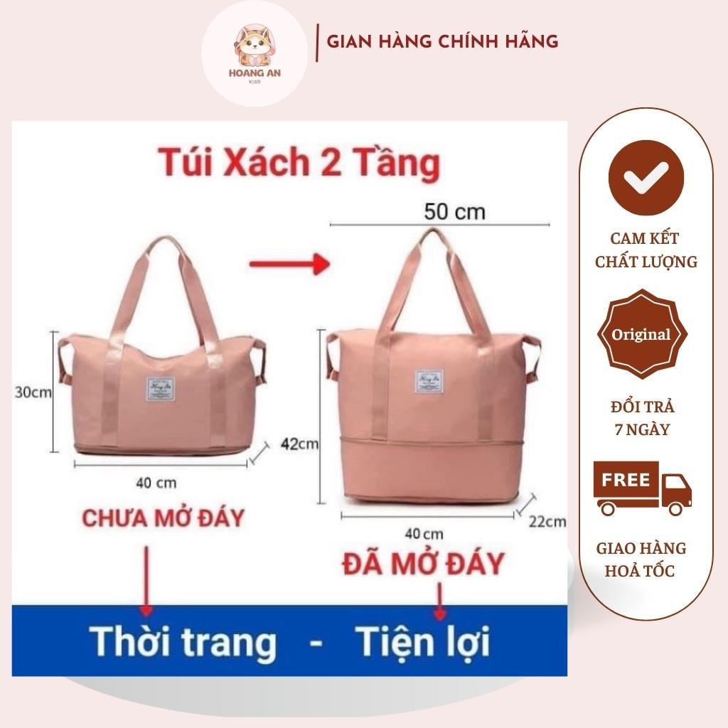 Túi du lịch cỡ lớn BOXELO 2 tầng chống thấm nước đa năng thiết kế size vải cỡ lớn giúp xách kéo thuận lợi khi đi du lịch