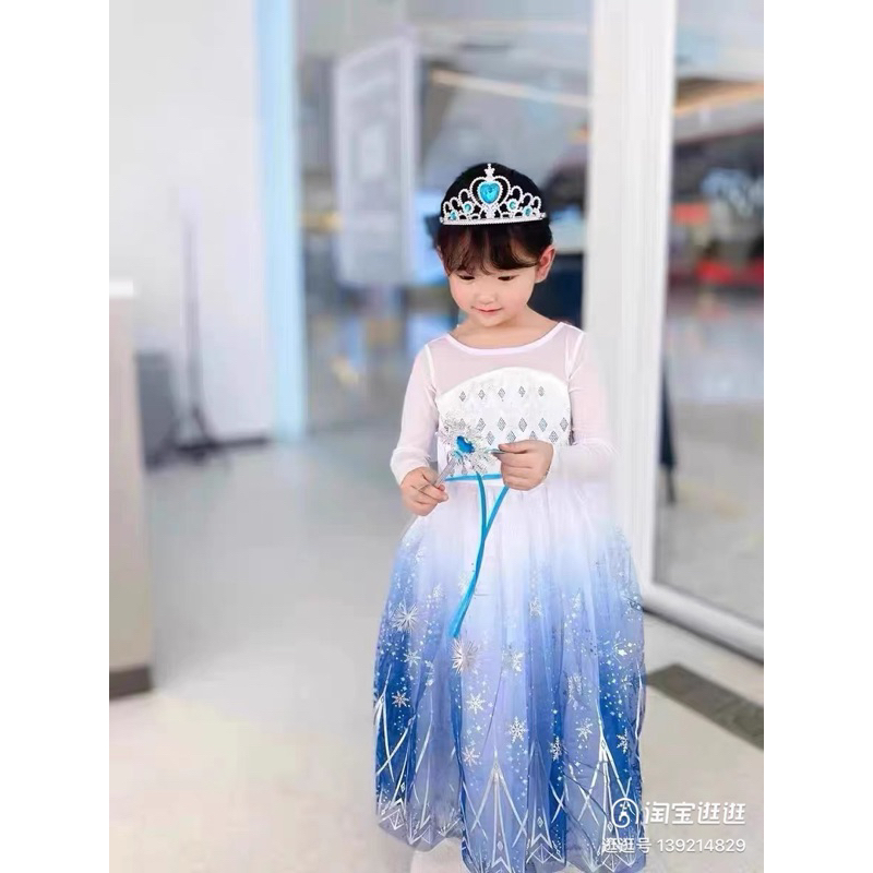 Váy hóa trang DẠ HỘI. Váy elsa đầm elsa cho bé gái. Váy dạ hội trẻ em