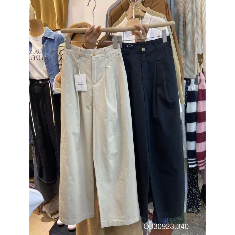 Quần suông vải 2 cúc