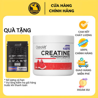Creatine monohydrate ostrovit 300g hỗ trợ tăng cơ, tăng sức mạnh & hiệu suất tập luyện