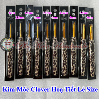 Kim móc Clover họa tiết / Clover beo
