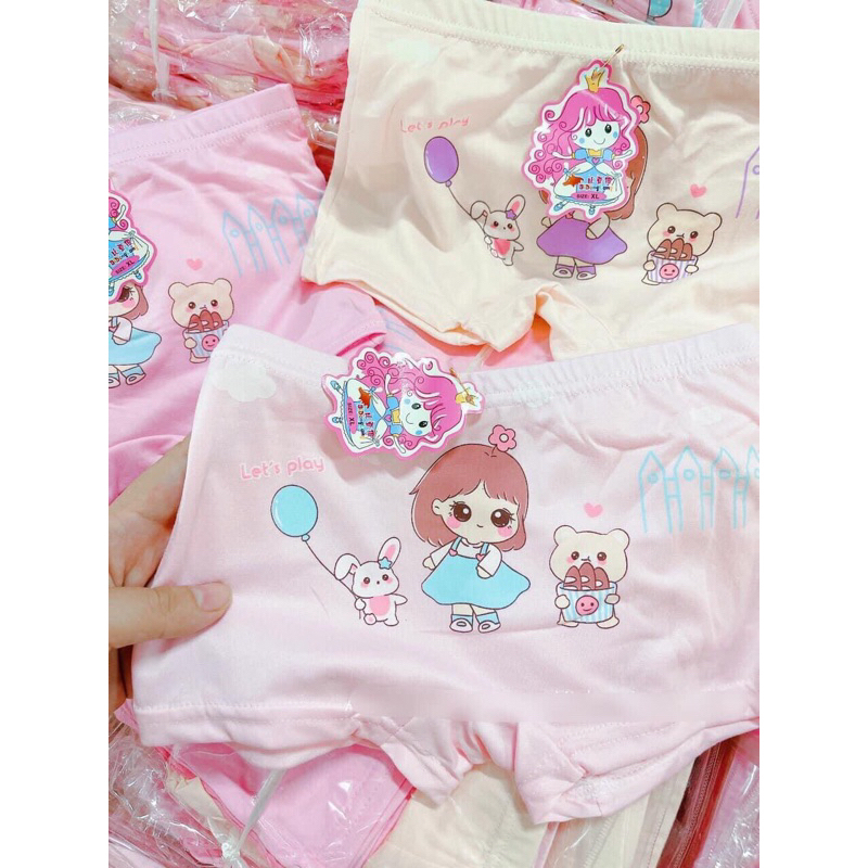 Set 10 Quần chip bé gái cottong cao cấp