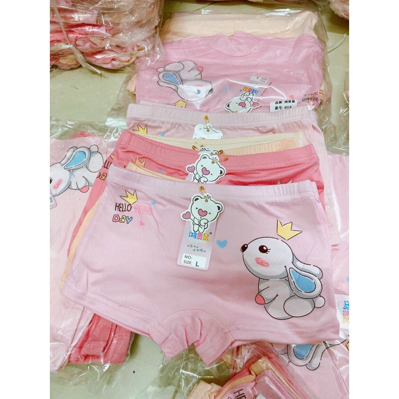 Set 10 Quần chip bé gái cottong cao cấp