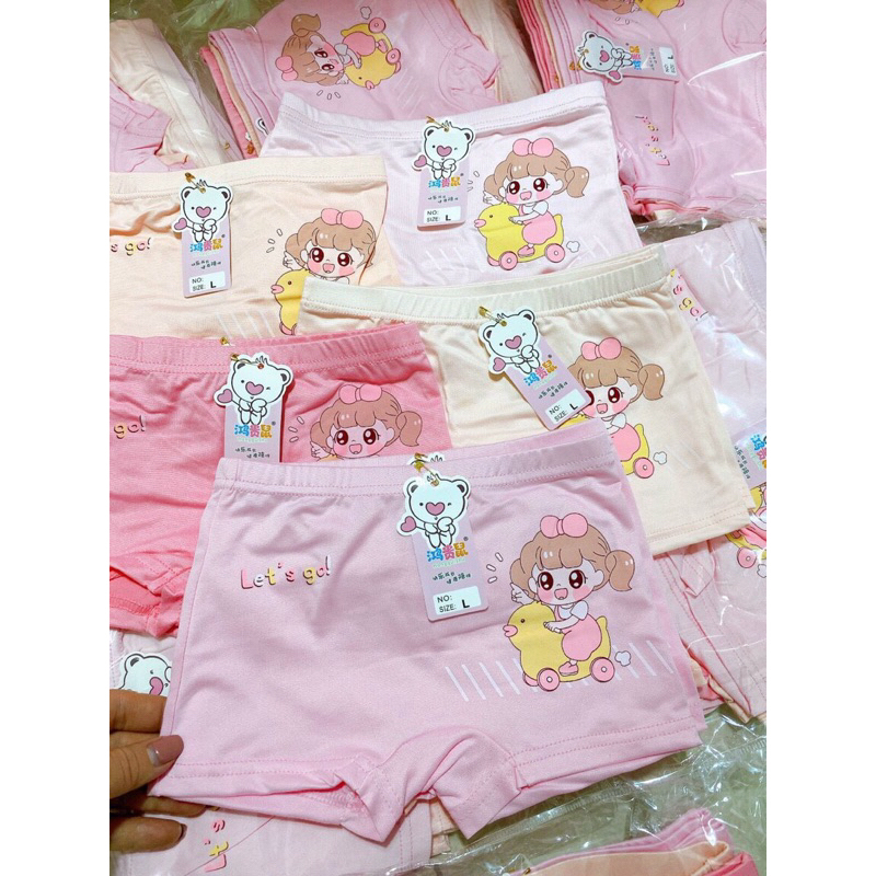 Set 10 Quần chip bé gái cottong cao cấp