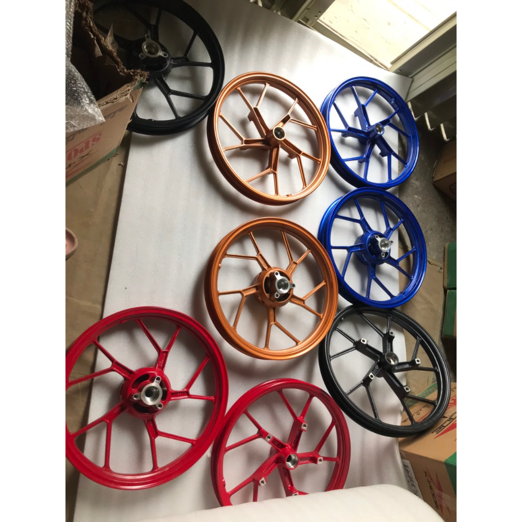 MÂM VÀNH ĐÚC SUZUKI RAIDER SATRIA ZIN HÃNG THEO XE KHÔNG CHẾ CHÁO HOẶC CHO DÒNG XE ĐỘ LÊN ĐĨA LỚN