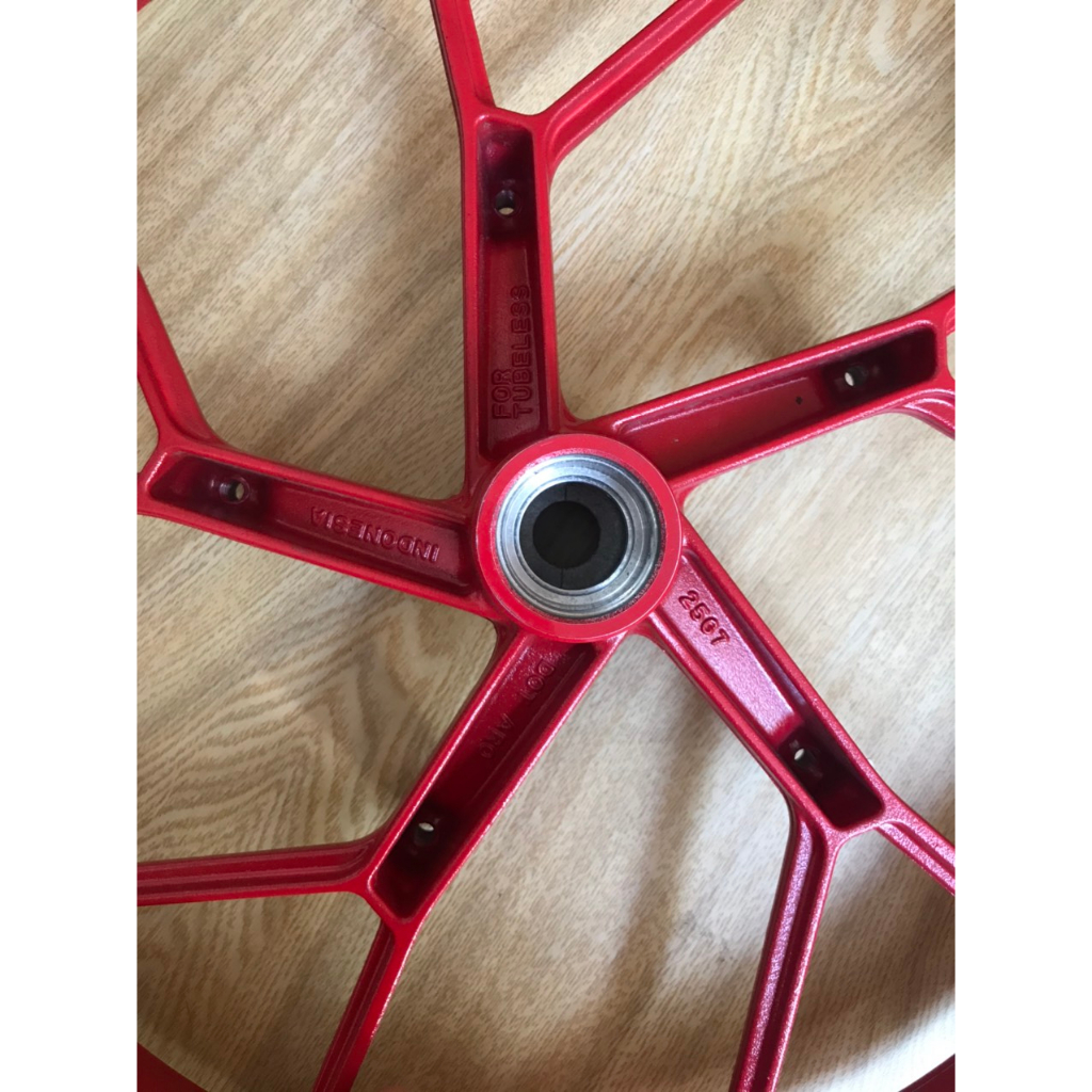 MÂM VÀNH ĐÚC SUZUKI RAIDER SATRIA ZIN HÃNG THEO XE KHÔNG CHẾ CHÁO HOẶC CHO DÒNG XE ĐỘ LÊN ĐĨA LỚN