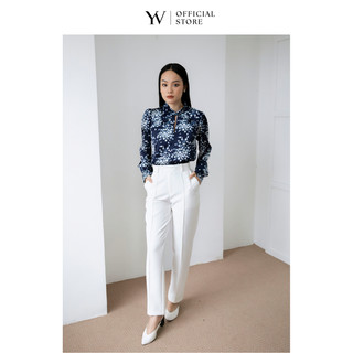 Quần tây trắng thanh lịch - yv le & co