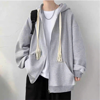Áo khoác HOODIE ZIP.chất vải nỉ ngoại dày mịn .áo mặc không xù lông  (Big size 120 ký)