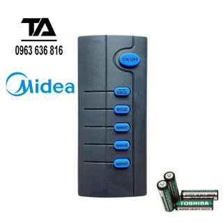 Điều Khiển Quạt Midea | Remote quạt Midea mới chính hãng