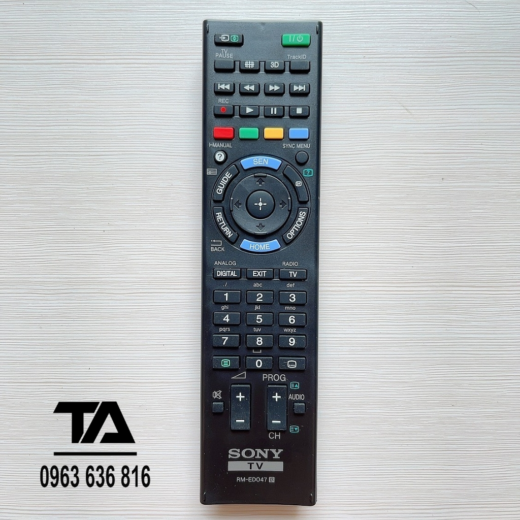 Remote tivi sony┃Điều khiển Tivi Sony RM ED047