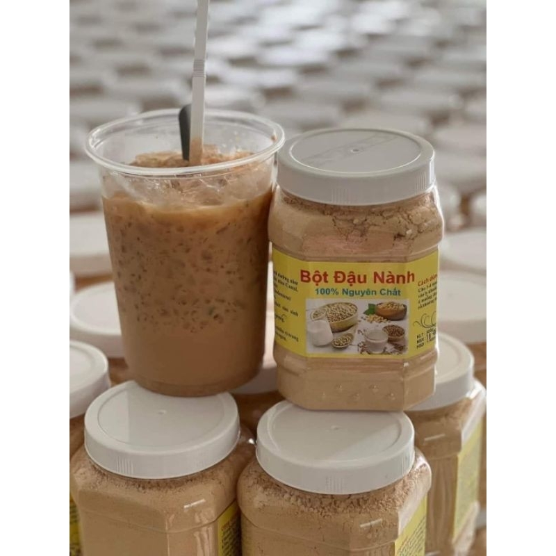 Bột đậu nành rang say nguyên chất-500gr