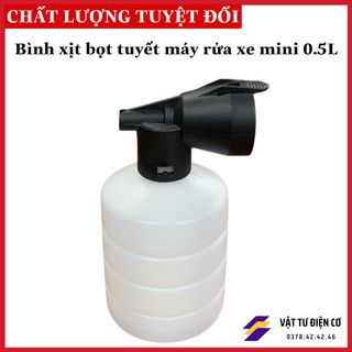 Bình xịt bọt tuyết má rửa xe mini 0.5l