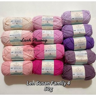 Len Susan's Family 4 mềm mịn ( bảng màu 1)