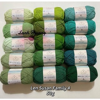 Len Susan's Family 4 mềm mịn ( bảng màu 1)