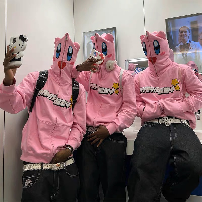 Áo khoác, áo hoodie chính hãng KaKaZzy " Pink " màu cho nam nữ cực hot