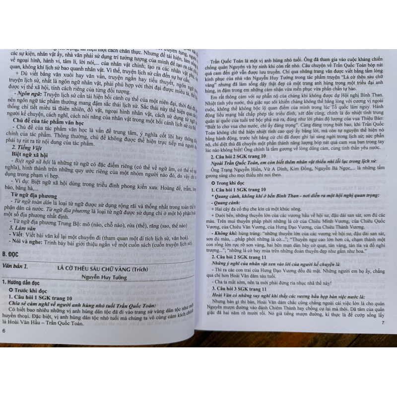 Sách - Hướng dẫn học và làm bài Ngữ Văn 8