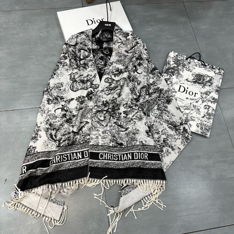 Khăn Choàng F.EN.DI Di..Or Cao Cấp Nhiều Kích Thước - Hàng QC L1