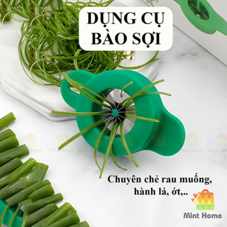Dụng cụ chẻ rau muống siêu nhanh, dao trẻ rau muống, bào sợi hành lá làm gỏi nộm