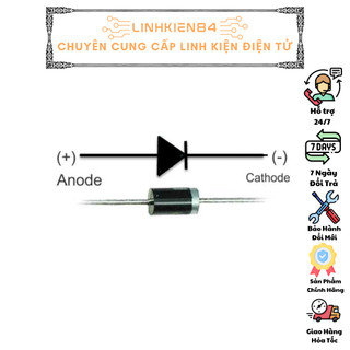 Diode chỉnh lưu 1n4007 1n4004 1n4001 1n5399 rl257 1n5408