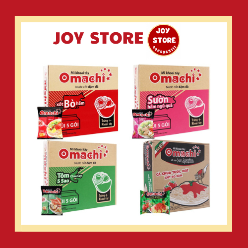 Mì omachi 1 thùng 30 Gói ( date mới ) - JOYSTORE