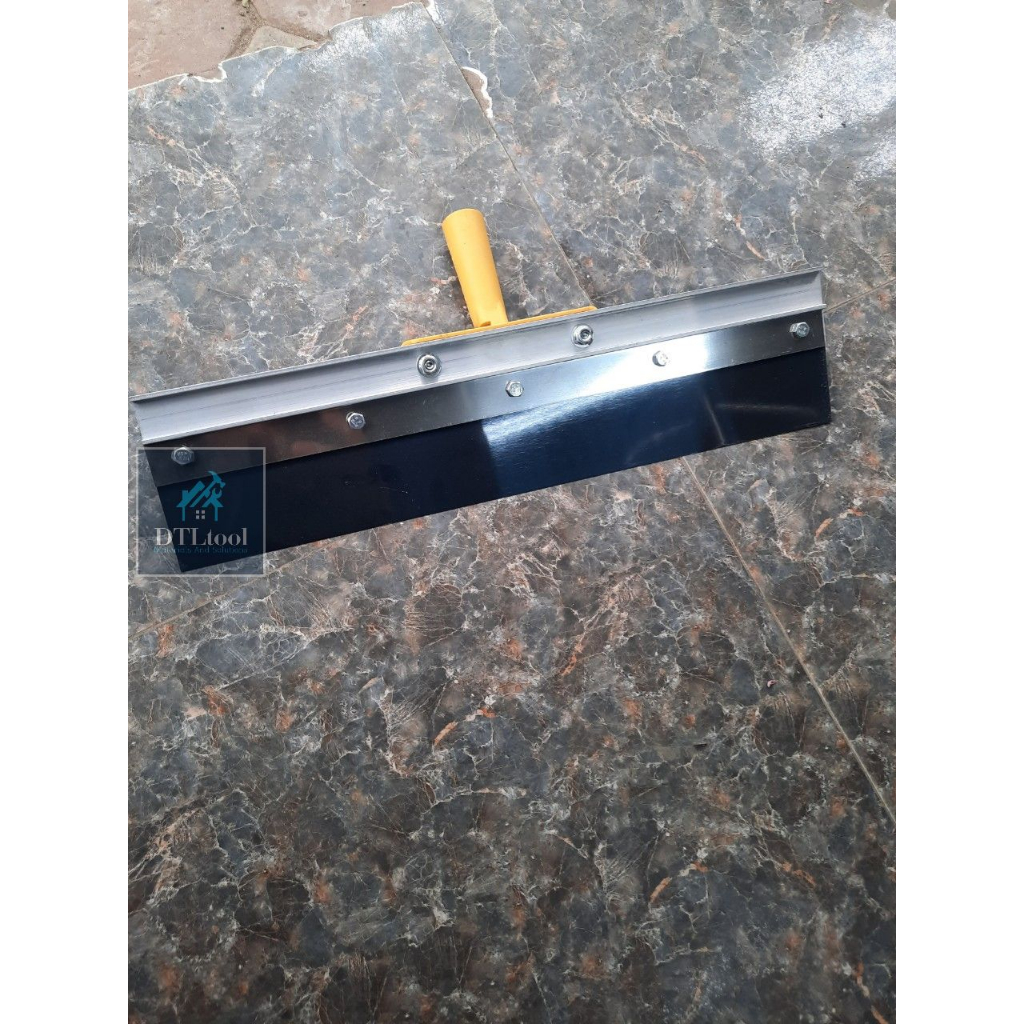 Bàn gạt sơn bằng thép dài 46cm - Bàn gạt thi công sơn Epoxy, gạt vữa tự san phẳng