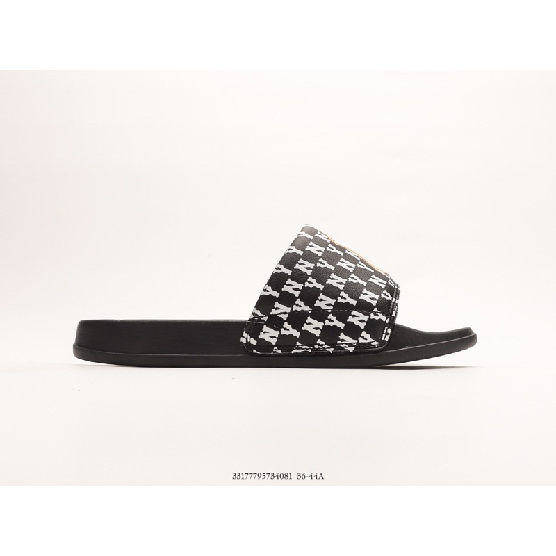 Dép Quai Ngang MLB NY Đen | Dép Quai Ngang New York