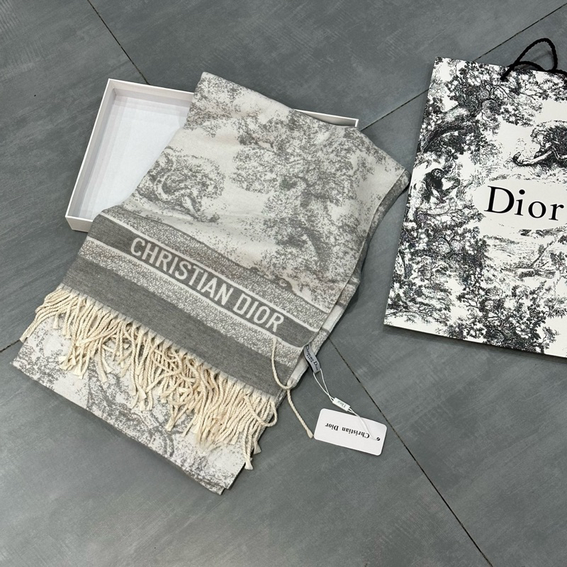 Khăn Choàng F.EN.DI Di..Or Cao Cấp Nhiều Kích Thước - Hàng QC L1