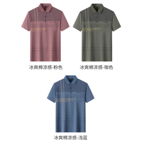Áo Polo Trung Niên Quảng Châu Cao Cấp  Tặng Bố #AN07