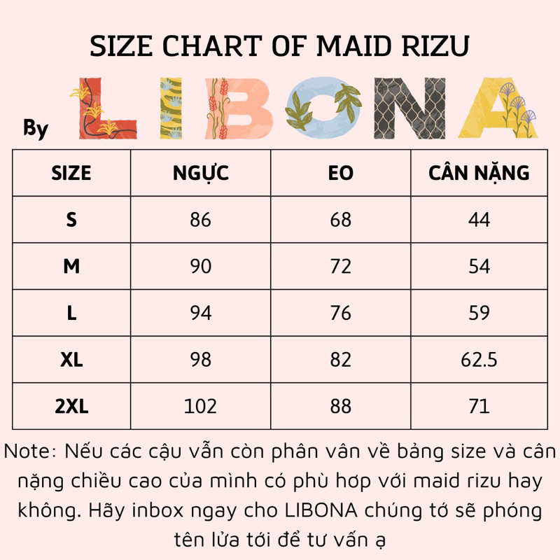 [SẴN] MAID RIZU CUTE KÈM PHỤ KIỆN | BigBuy360 - bigbuy360.vn