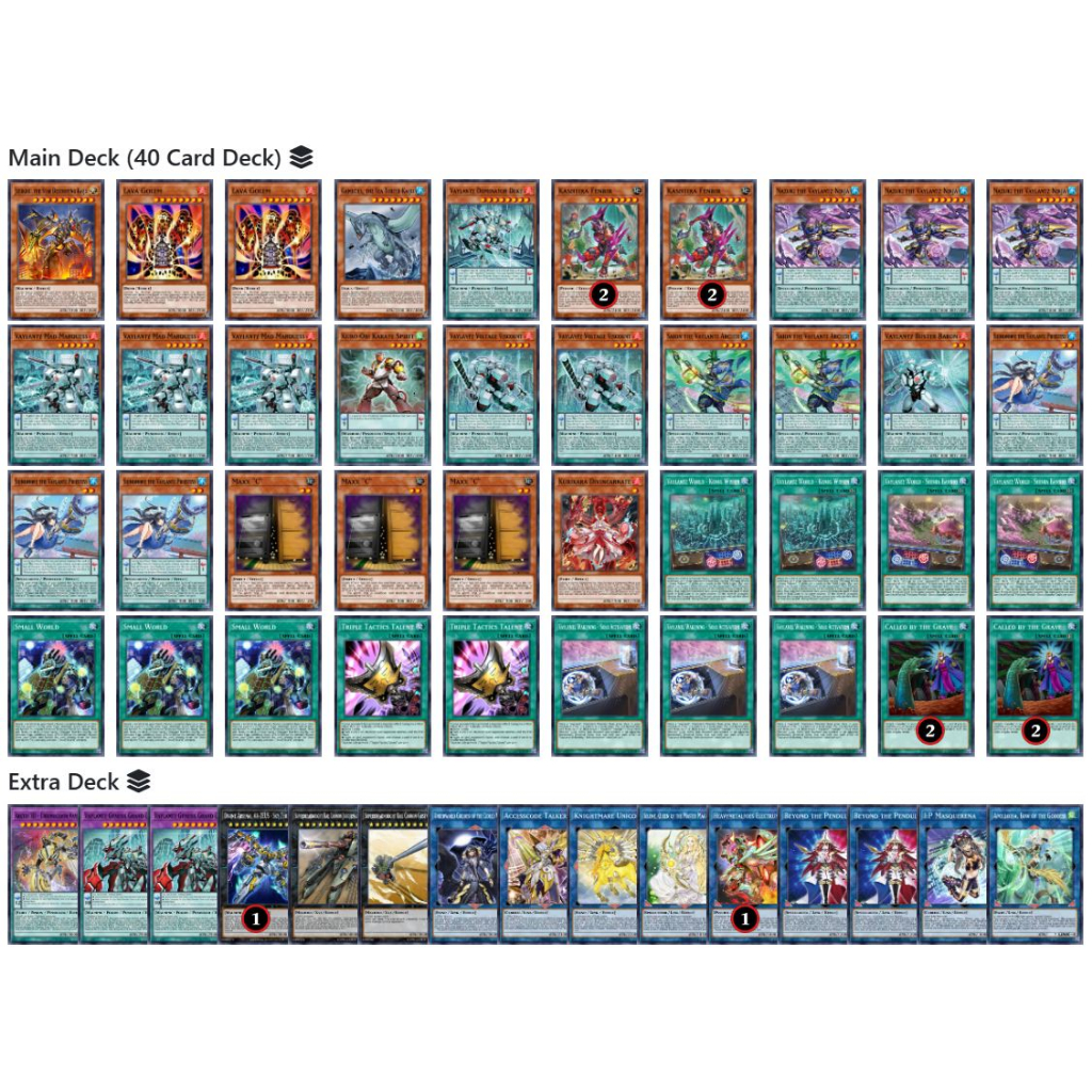 BÀI IN] Bài YuGiOh - Bộ 54 lá bài Vaylantz - Vaylantz Deck - Card Game VN Giá Rẻ