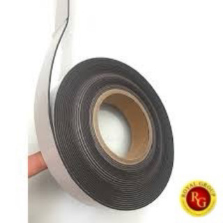 Nam châm dẻo cuộn có băng keo w25x1,5x10.000mm
