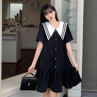 [38kg-120kg] Đầm bigsize. Đầm suông MTK34. Inbox để được shop tư vấn size.