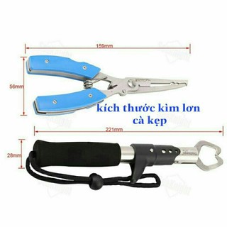 Combo bộ kìm kẹp cá cao cấp